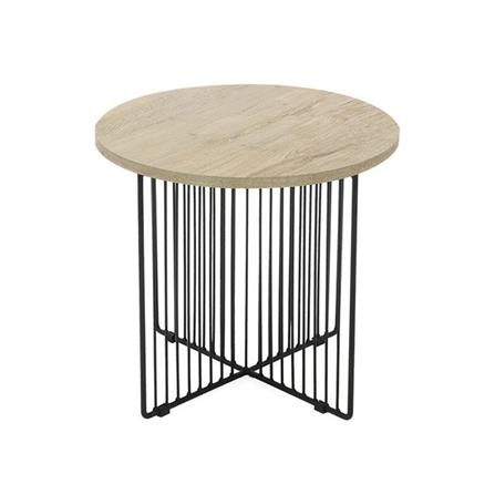 โต๊ะข้าง SB FURNITURE TYRA 19221319 50 ซม. สีโอ๊ค_1