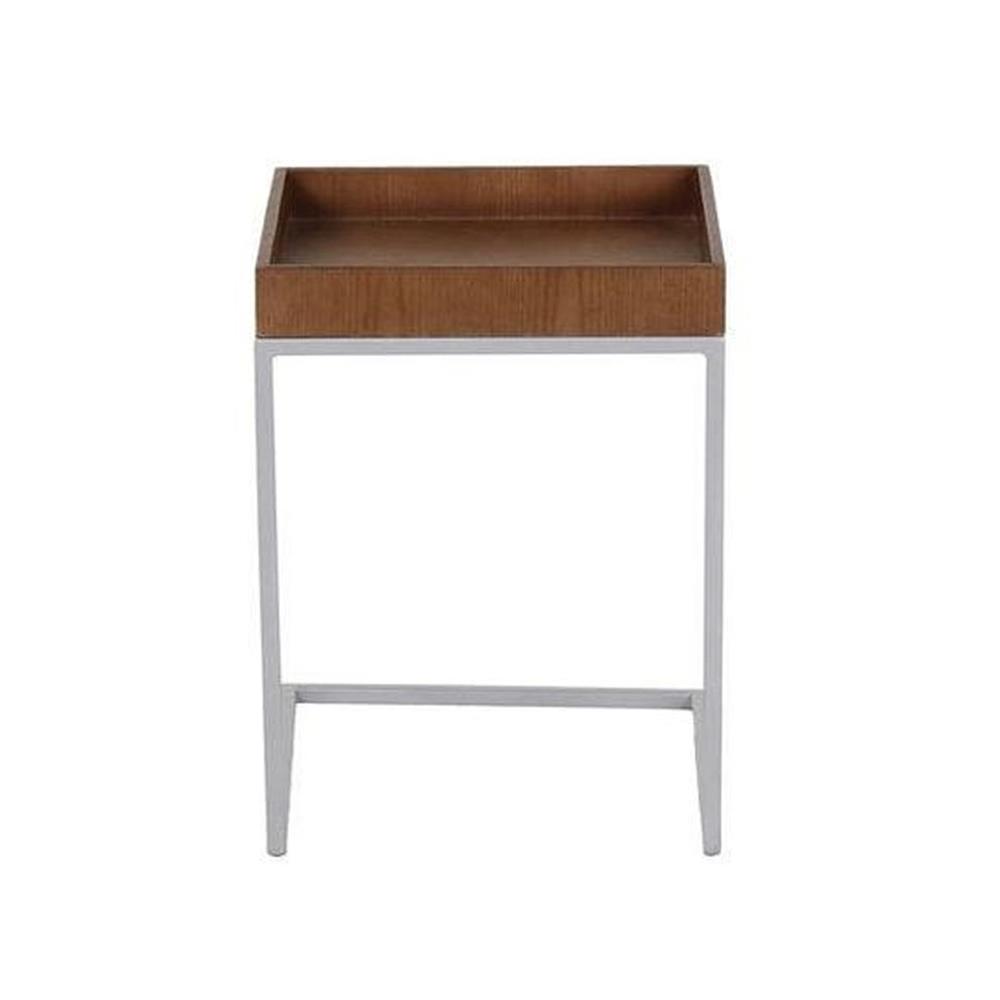 โต๊ะข้าง SB FURNITURE ART 19109630 40 ซม. สีไม้เข้ม