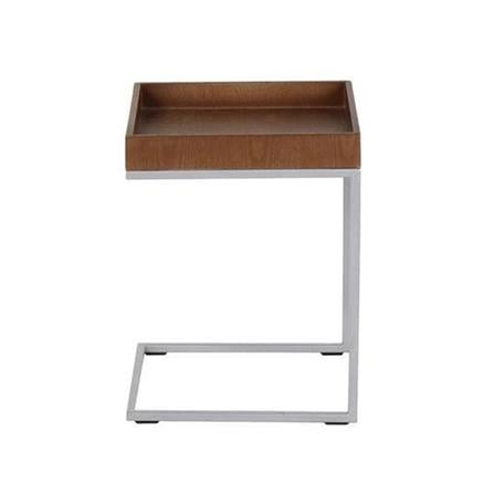 โต๊ะข้าง SB FURNITURE ART 19109630 40 ซม. สีไม้เข้ม_2