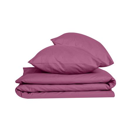 ชุดผ้าปูที่นอน 7 ฟุต 3 ชิ้น BED CLIP MICROTEX 14 นิ้ว สี DARK PINK_1
