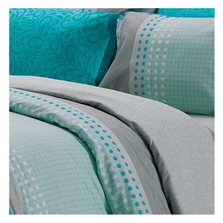 ชุดผ้าปูที่นอน 5 ฟุต 5 ชิ้น TULIP DELIGHT 60013-DL112_1