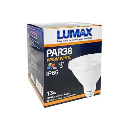 หลอด LED LUMAX MR16/PAR 13 วัตต์ WARM WHITE E27_3
