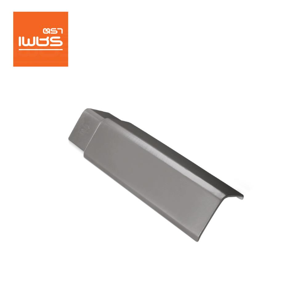 ครอบสันหลังคา เจียระไน ตราเพชร 5 มม. สีเทาเงิน