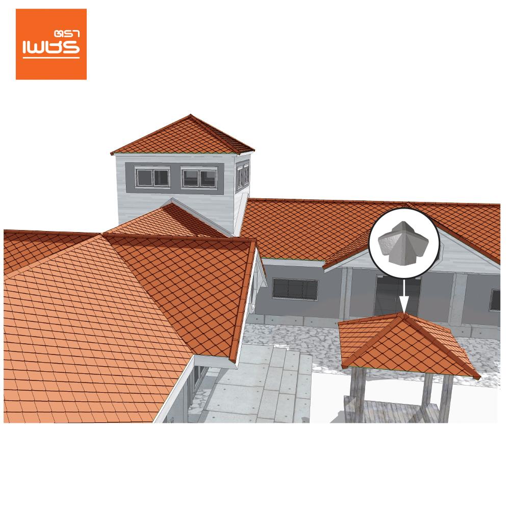 ครอบ 4 ทาง 40 องศา เจียระไน ตราเพชร 5 มม. สีเทาเงิน