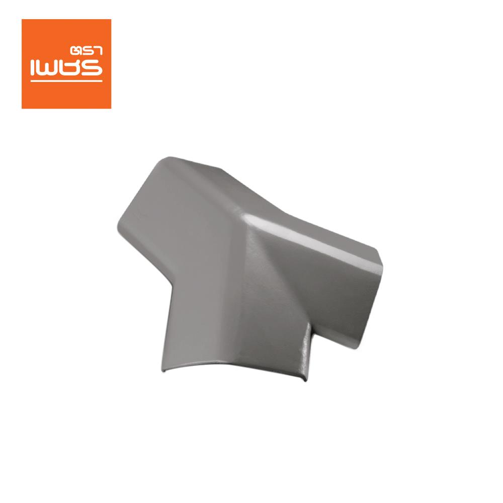 ครอบ 3 ทาง 40 องศา เจียระไน ตราเพชร 5 มม. สีเทาเงิน