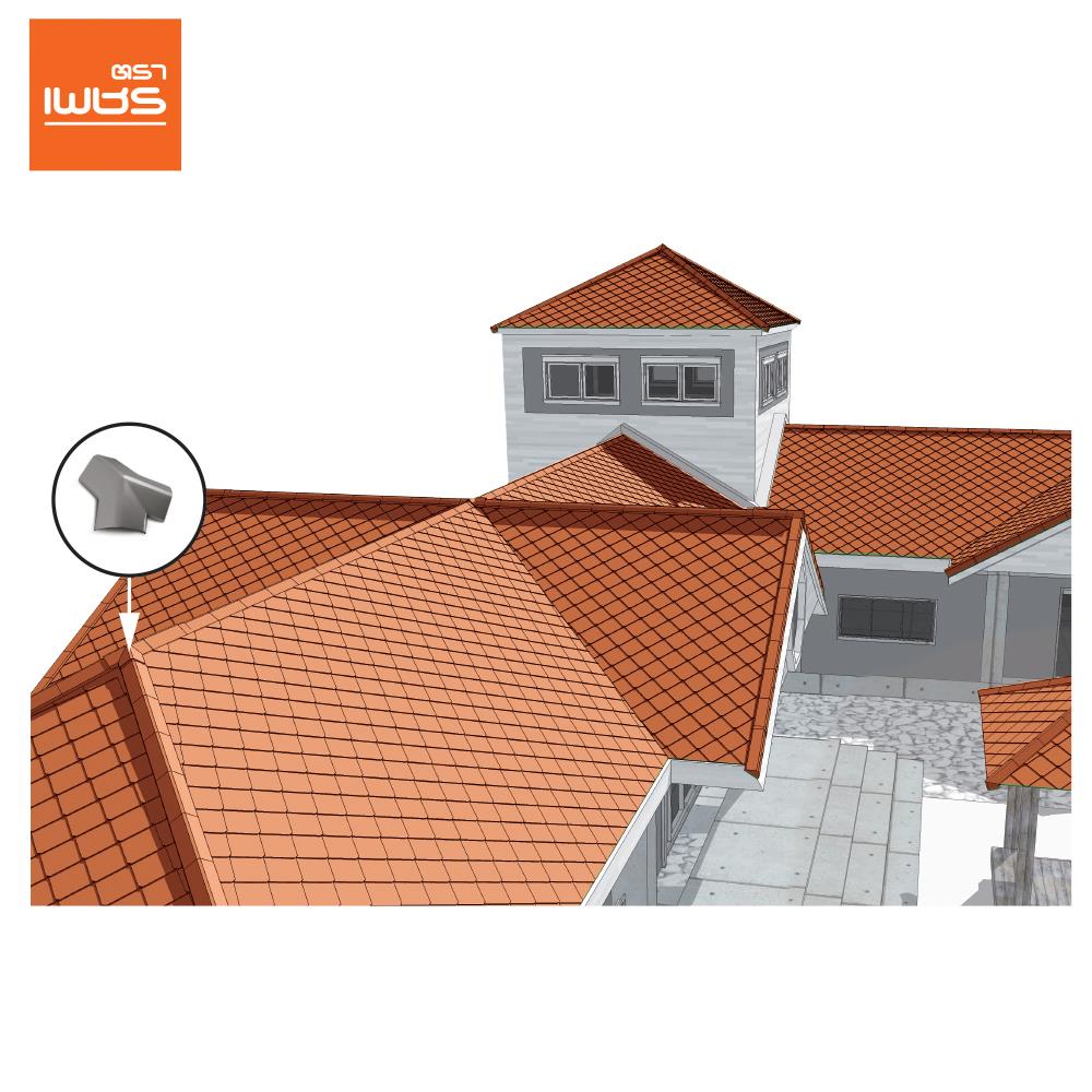 ครอบ 3 ทาง 40 องศา เจียระไน ตราเพชร 5 มม. สีเทาเงิน