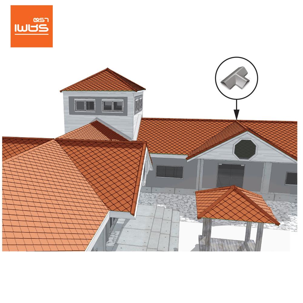 ครอบ 3 ทาง ตัว T เจียระไน ตราเพชร 5 มม. สีเทาเงิน