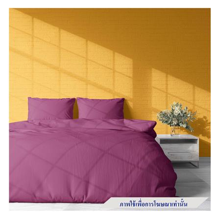 ผ้าปูที่นอน 9.5 ฟุต BED CLIP MICROTEX 14 นิ้ว สี DARK PINK_0