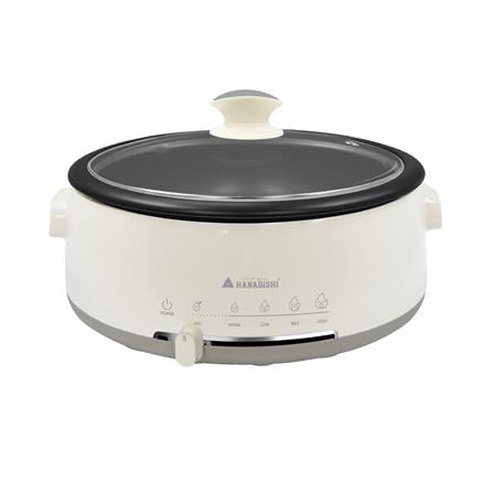 หม้ออเนกประสงค์ HANABISHI PS-305 3 ลิตร สีขาว_0