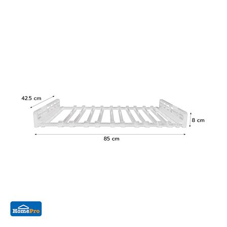 ชั้นวางของปรับระยะ STACKO X TUGU 85 ซม. สีขาว_1