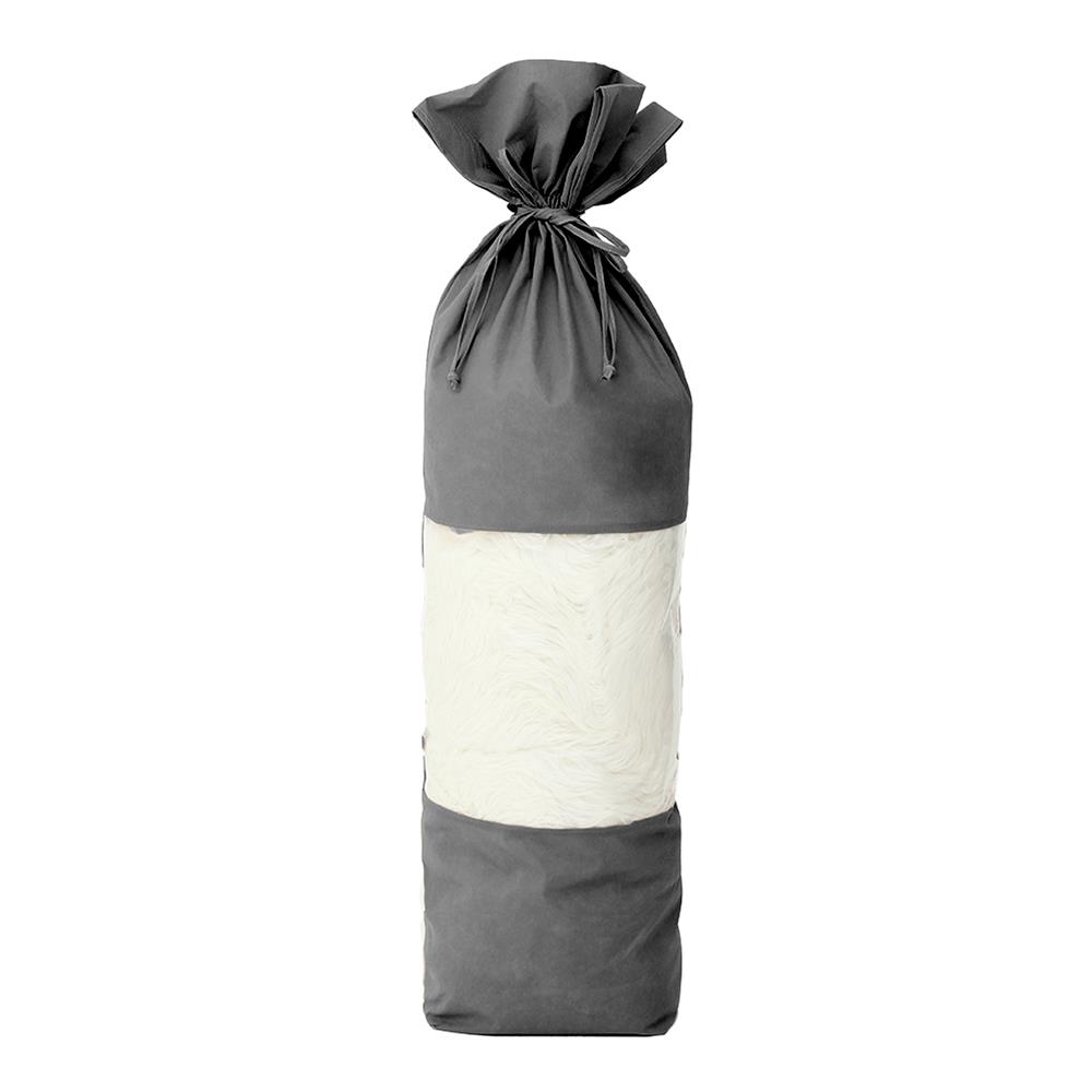 พรมขนแกะเทียม BENETTA ALICIA 100X180 ซม. สีขาว