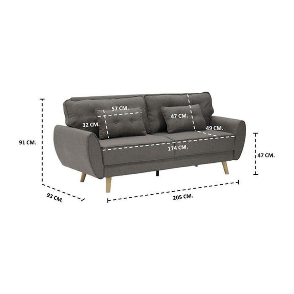 โซฟาเบด KONCEPT MACHINE 19170390 สีน้ำตาล