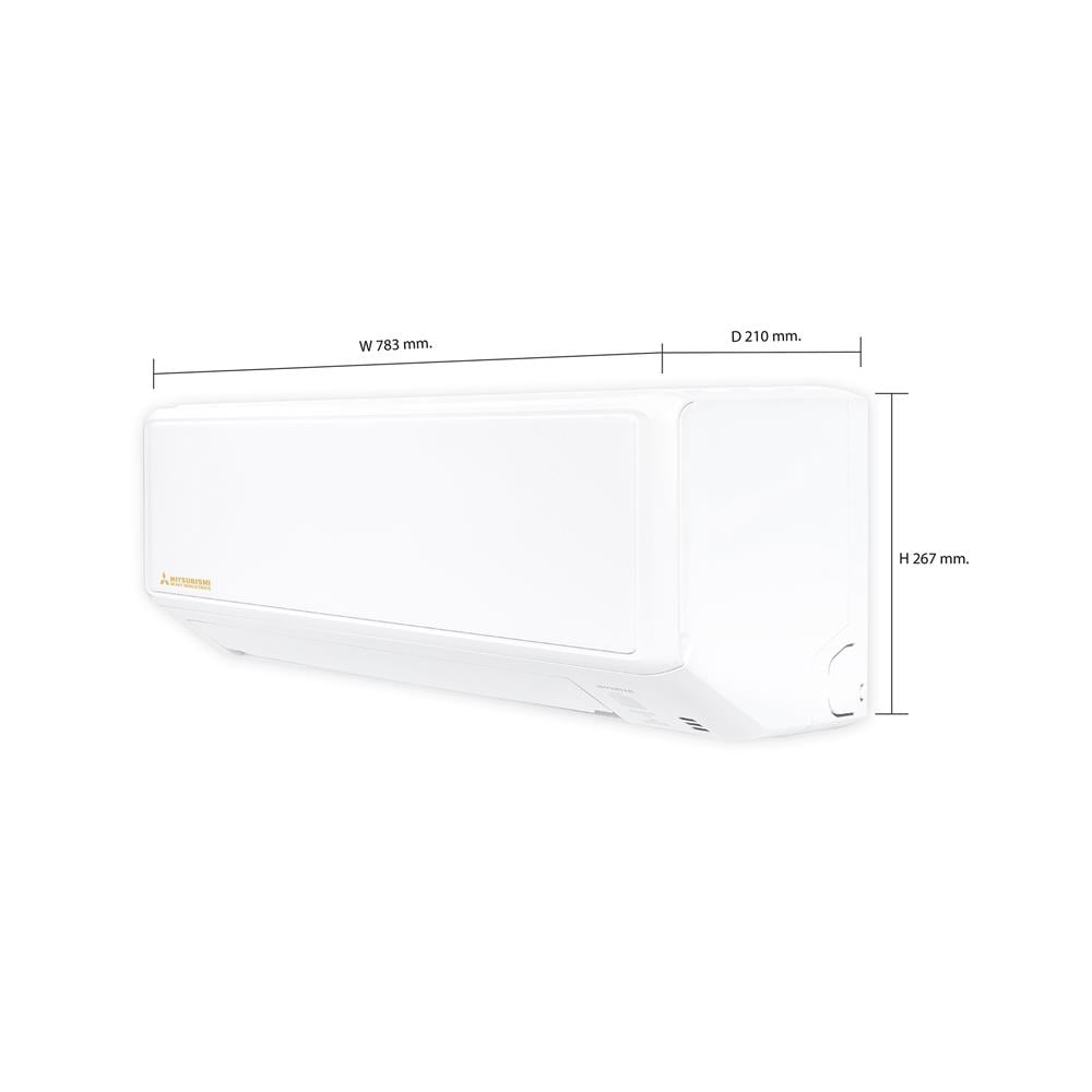 แอร์ผนัง MITSUBISHI HEAVY DUTY DXK15YYP-W1 15402 บีทียู อินเวอร์เตอร์