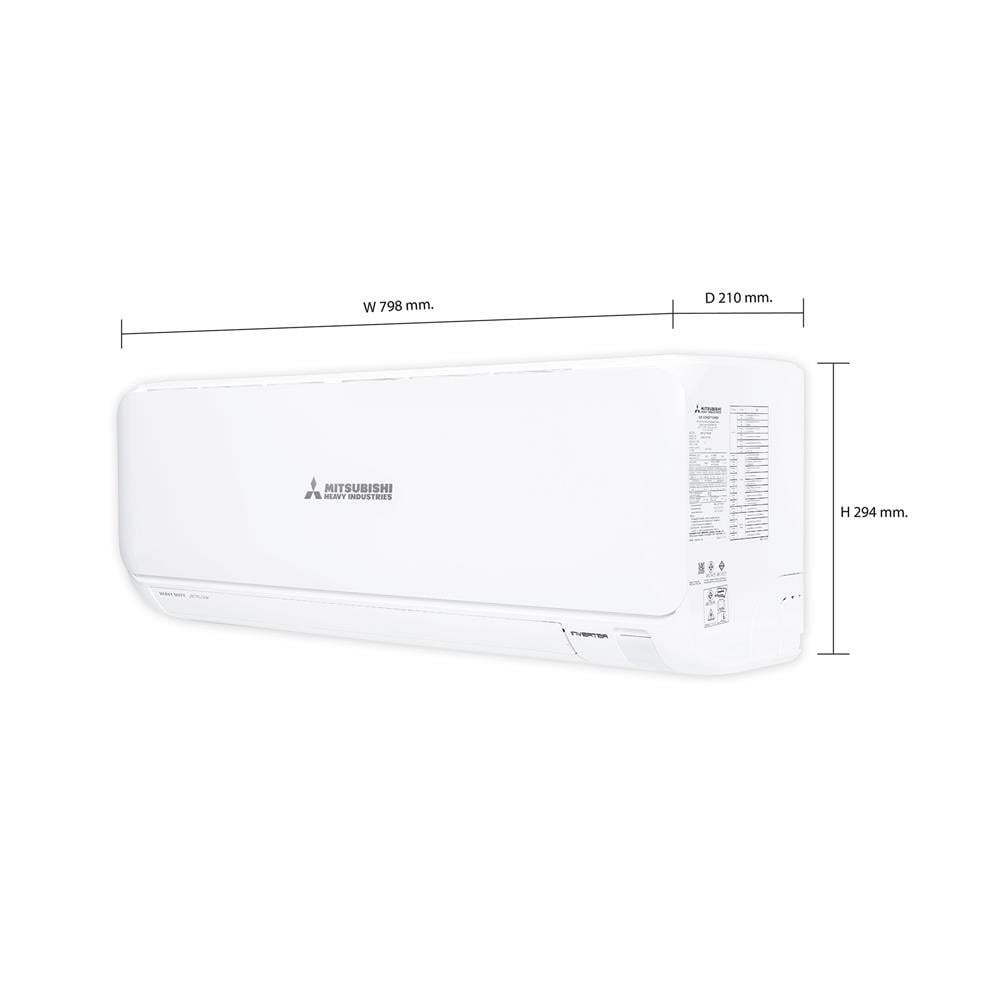 แอร์ผนัง MITSUBISHI HEAVY DUTY DXK15YYM-W1 15532 บีทียู อินเวอร์เตอร์