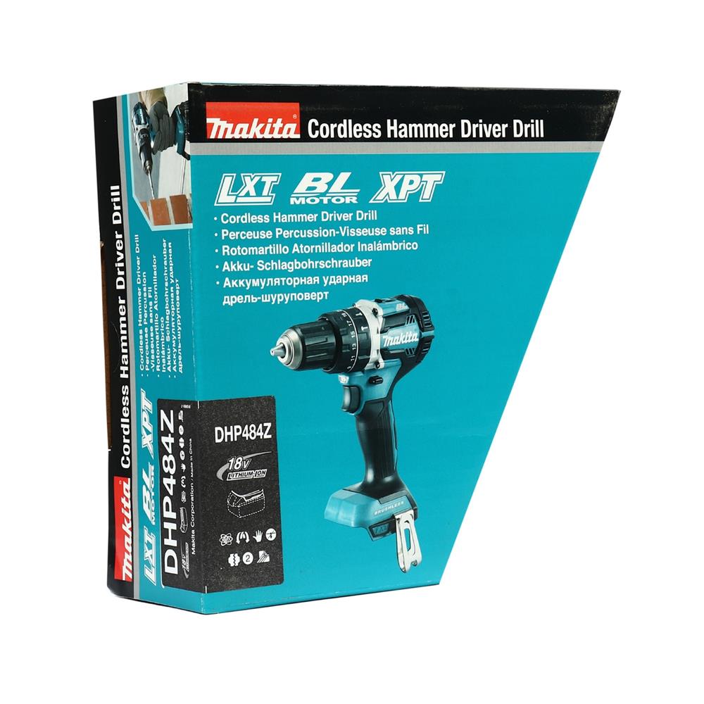 สว่านกระแทกไร้สาย (เฉพาะตัวเครื่อง) MAKITA DHP484Z 18 โวลต์