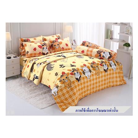 ชุดผ้าปูที่นอน 5 ฟุต 6 ชิ้น TULIP ทูนหัวของบ่าว 60205-DLC143_0