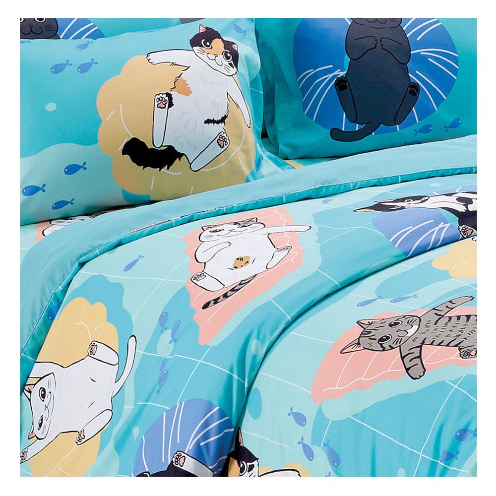 ชุดผ้าปูที่นอน 5 ฟุต 5 ชิ้น TULIP ทูนหัวของบ่าว 60013-DLC142