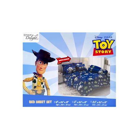 ชุดผ้าปูที่นอน 5 ฟุต 5 ชิ้น TULIP TOY STORY 60013-DLC139_3
