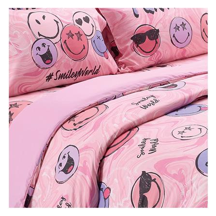 ชุดผ้าปูที่นอน 5 ฟุต 5 ชิ้น TULIP SMILEY 60013-DLC145_1
