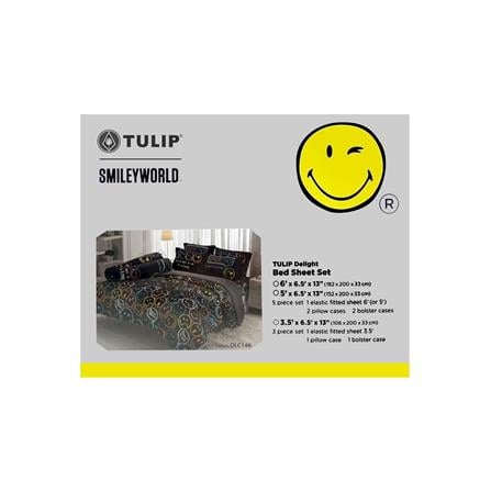 ชุดผ้าปูที่นอน 3.5 ฟุต 3 ชิ้น TULIP SMILEY 60014-DLC146_3