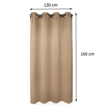 ผ้าม่าน EYELET HOME LIVING STYLE KYLIE UV 130X160 ซม. สีน้ำตาล_6