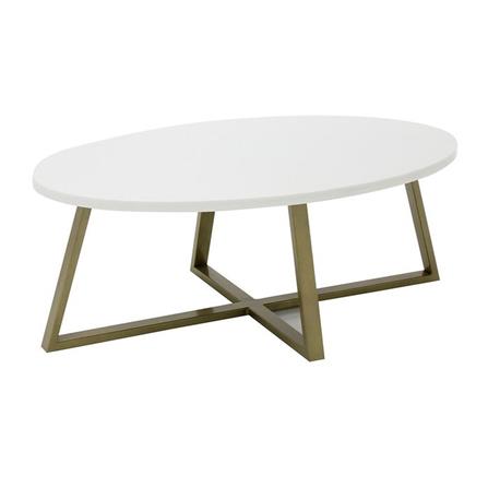 โต๊ะกลาง SB FURNITURE JAYLER 19210419 100 ซม. สีขาว_2