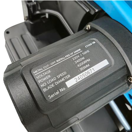 เครื่องตัดไฟเบอร์ MATALL PRO CT355-1B 14 นิ้ว 2400 วัตต์_7