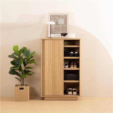 ตู้วางรองเท้า SB FURNITURE VALLEY 19230523 80 ซม. สีไม้อ่อน_2