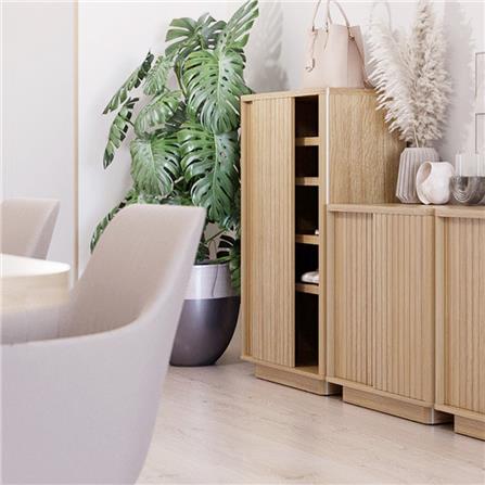 ตู้วางรองเท้า SB FURNITURE VALLEY 19230523 80 ซม. สีไม้อ่อน_3