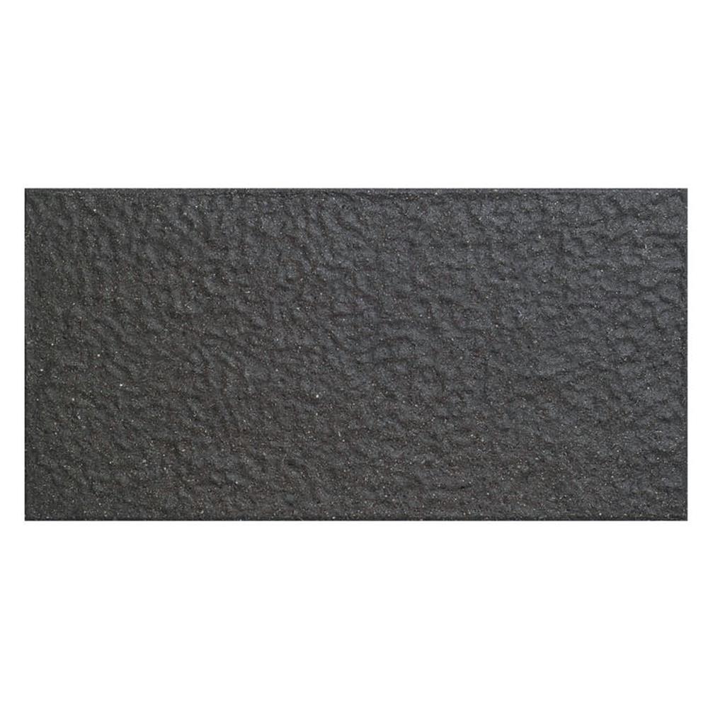 กระเบื้องดินเผา 4x8 นิ้ว KENZAI แกรนิตโต้ คาร์บอนแบล๊ค 30P