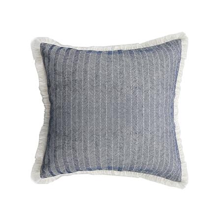 หมอนอิง HOME LIVING STYLE WAVERLY 18X18 นิ้ว สีน้ำเงิน_0