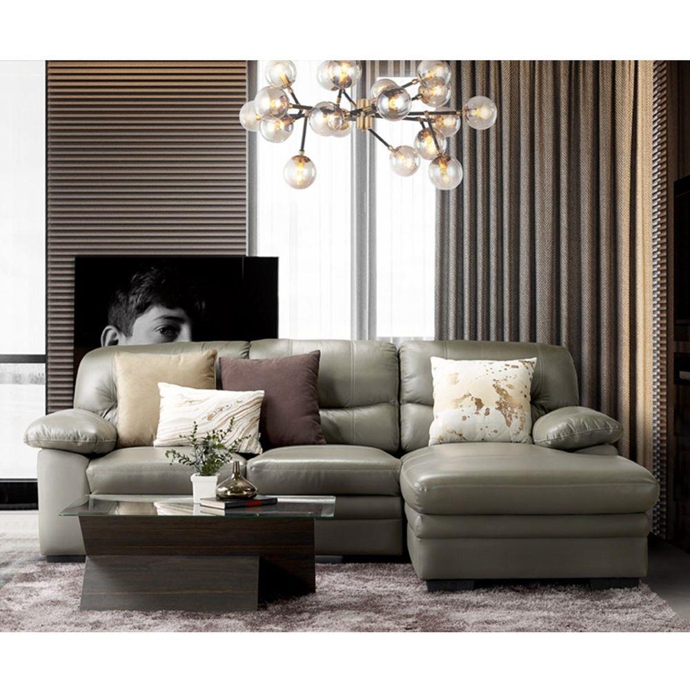 โซฟาเข้ามุมขวา SB FURNITURE LENU 19122690 สีเทา