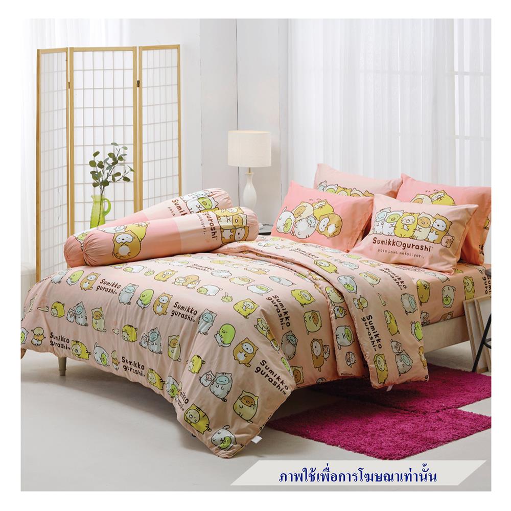 ชุดผ้าปูที่นอน 5 ฟุต 6 ชิ้น TULIP SUMIKKO 60205-DLC104