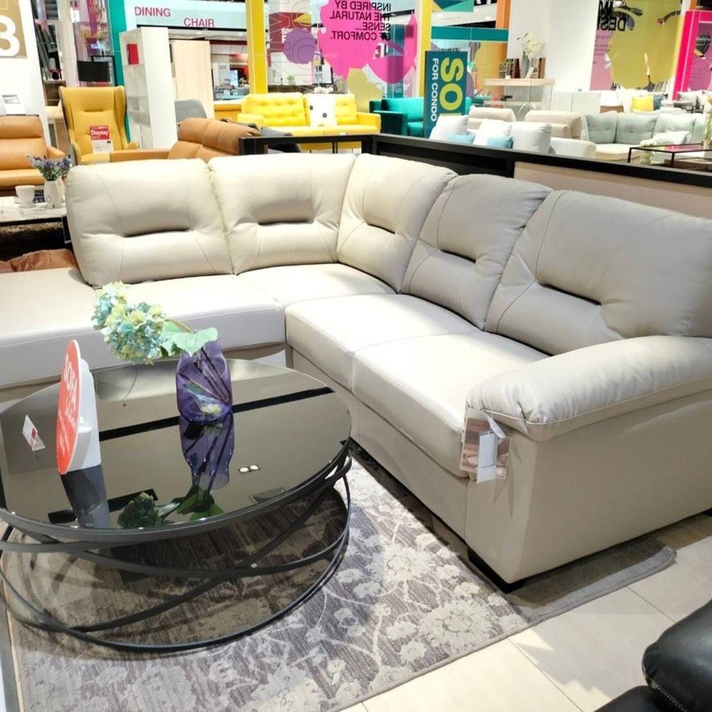 โซฟาเข้ามุมซ้าย SB FURNITURE GEAR 19210926 สีเทาอ่อน