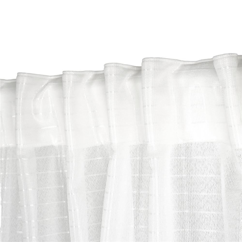 ผ้าม่านโปร่งซ่อนหู HOME LIVING STYLE SHIRO 160X160 ซม. สีขาว