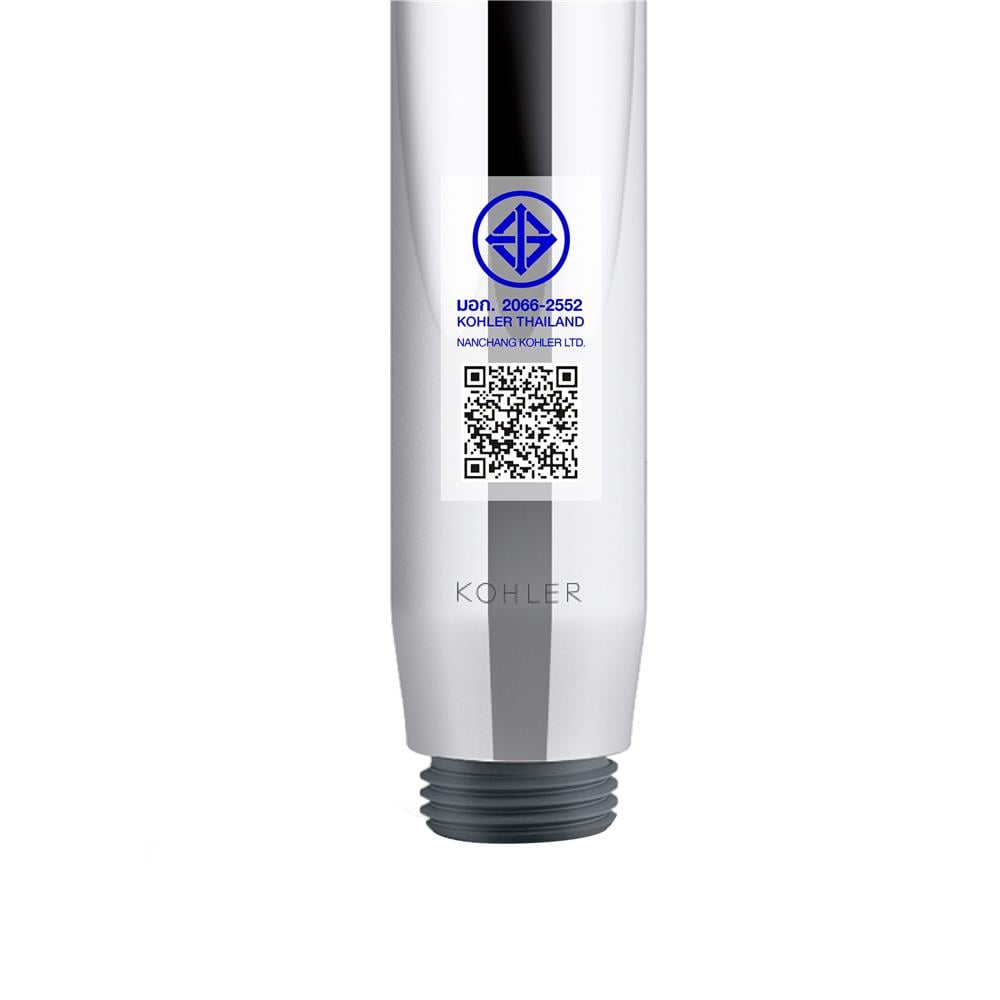 หัวฝักบัวสายอ่อน 3 ระดับ KOHLER K-R28695T-CP สีโครม