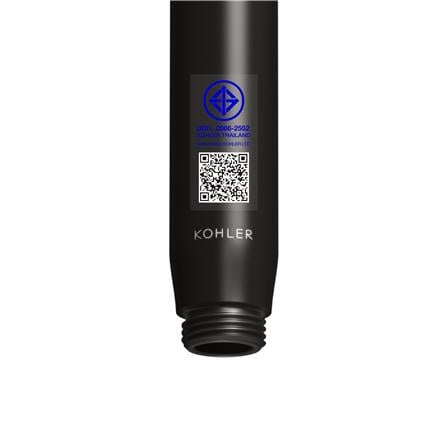 หัวฝักบัวสายอ่อน 3 ระดับ KOHLER K-28695T-BL สีดำ_2