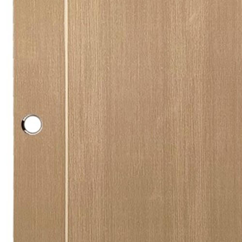 ประตูห้องน้ำ UPVC เจาะลูกบิด AZLE WB2 70x200 ซม. สีน้ำตาลเข้ม