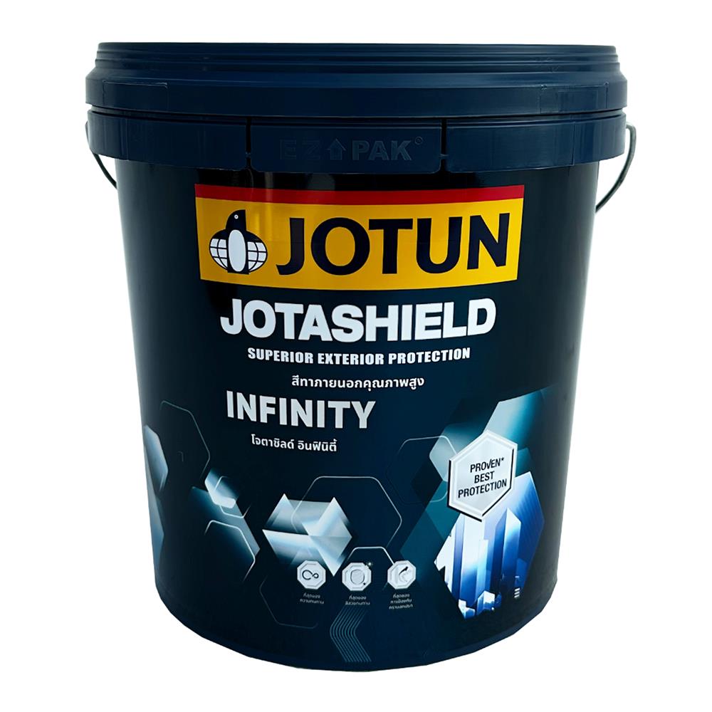 สีน้ำทาภายนอก ชนิดกึ่งเงา JOTUN JOTASHIELD INFINITY BASE A 9 ลิตร