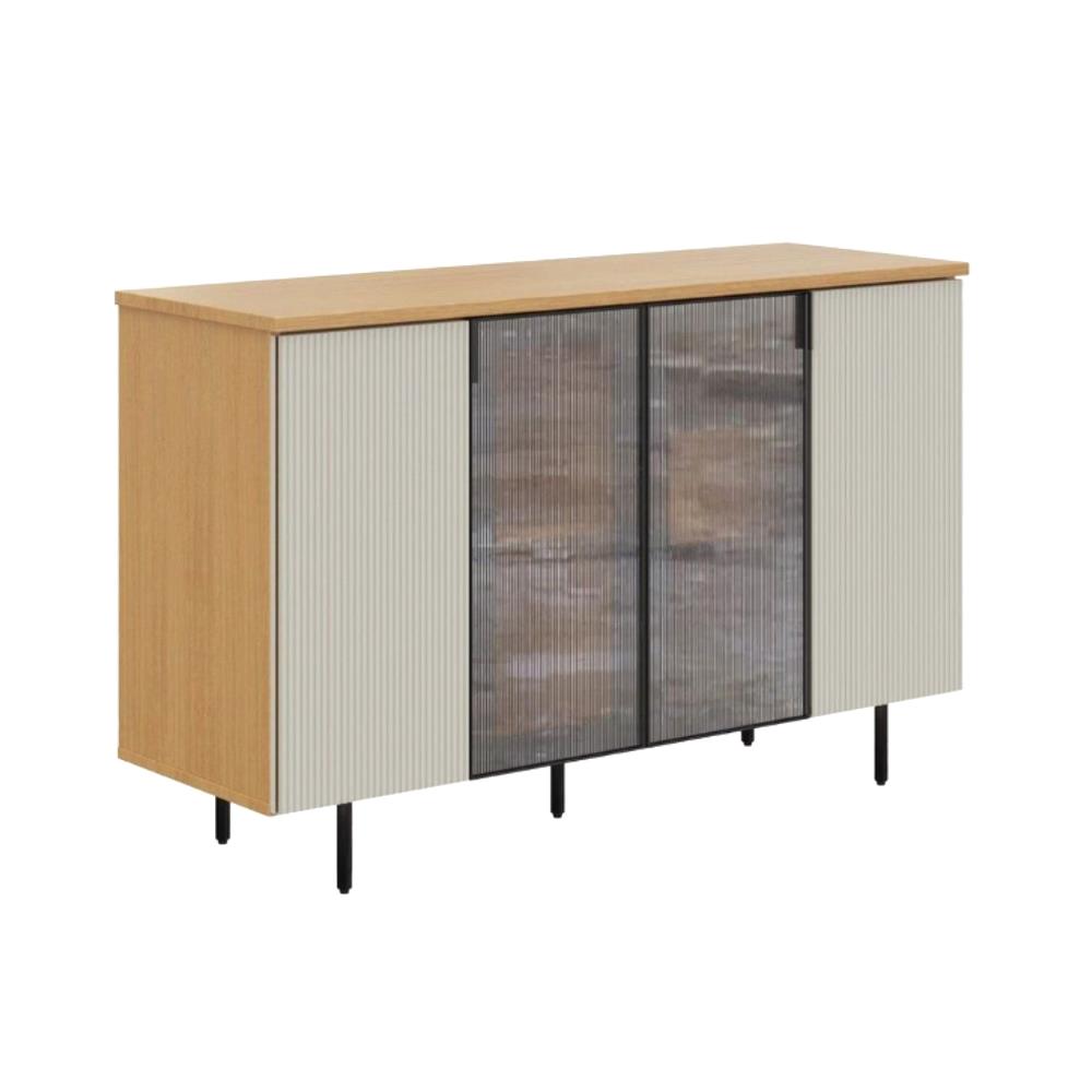 ตู้วางทีวี SB FURNITURE WHIZ 19228162 118.4 ซม. สีเทาอ่อน