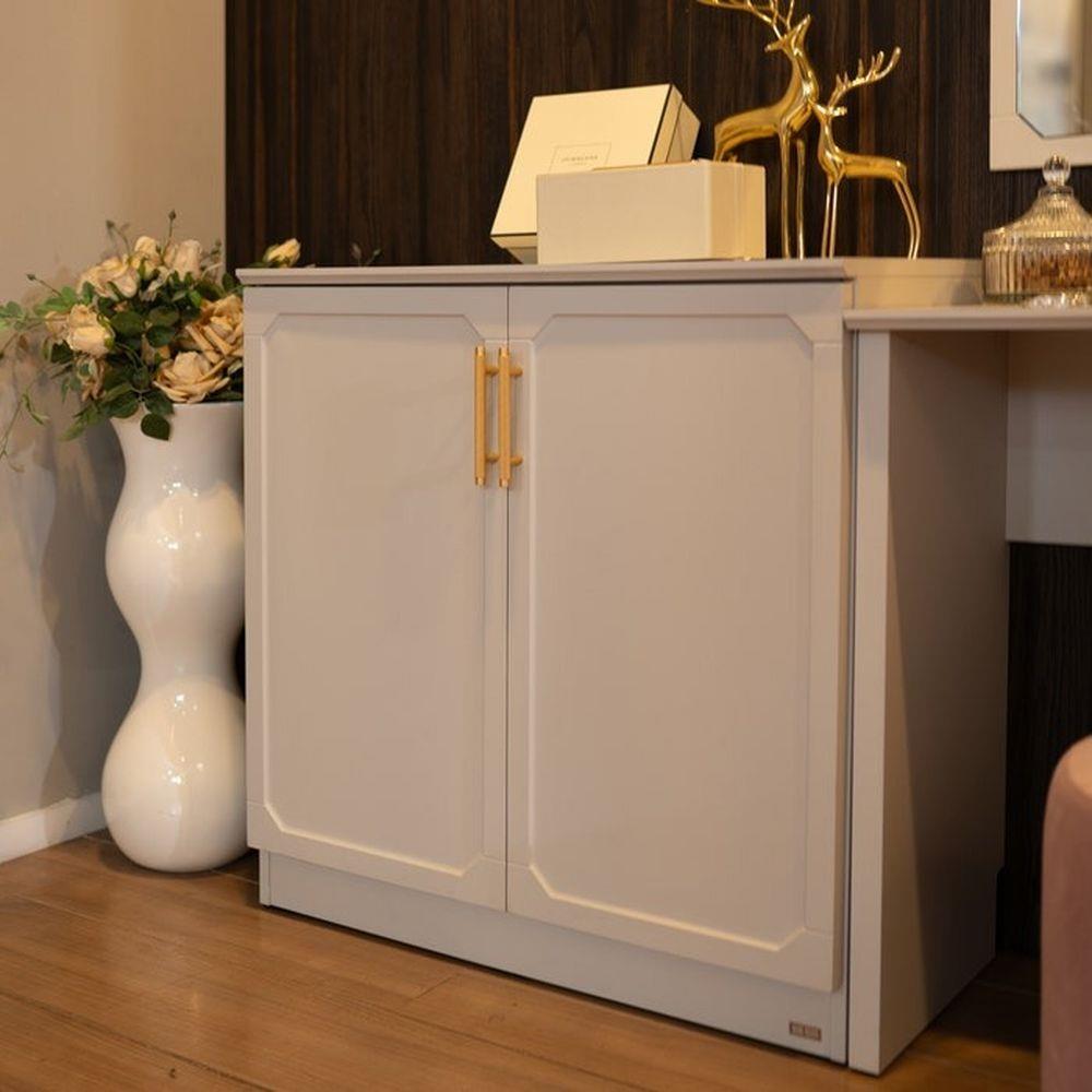 ตู้วางรองเท้า SB FURNITURE QUINN 19228846 80 ซม. สี MAGIC GREY