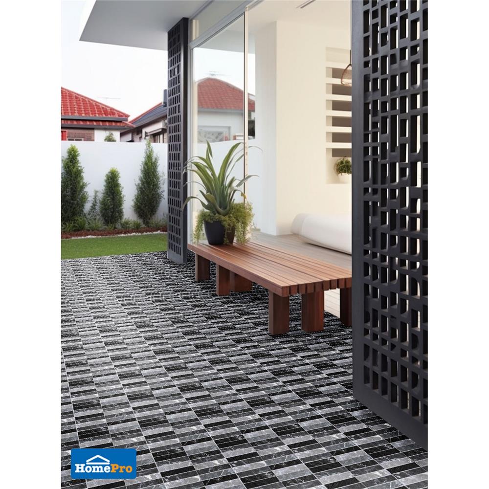 กระเบื้องพื้น 12x12 นิ้ว DURAGRES ทีโม เทา A 1 ตร.ม.