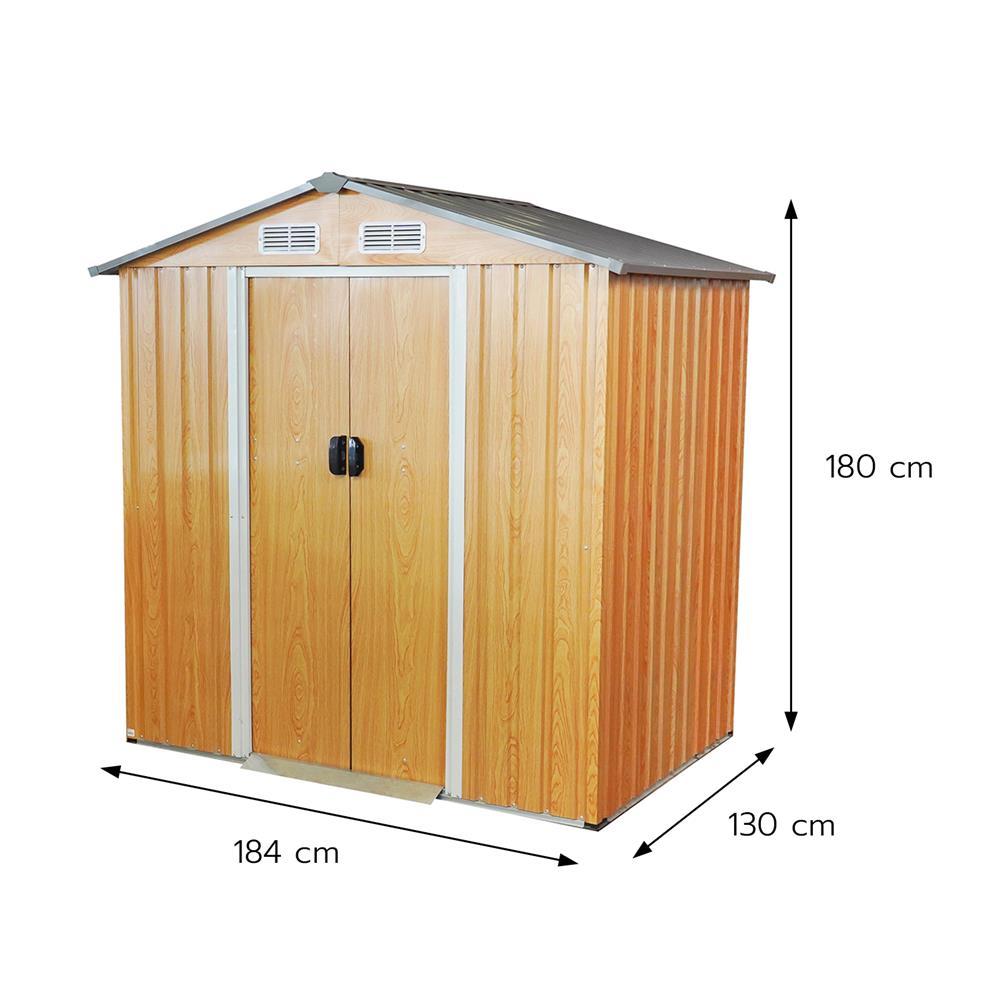 บ้านเก็บของกลางแจ้ง SPRING HUNTER 184X130 ซม.