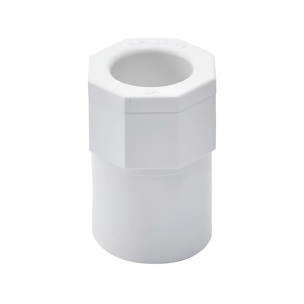 ข้อต่อเข้ากล่อง PVC ตราช้างNPI 3/8 นิ้ว มาตรฐาน JIS สีขาว