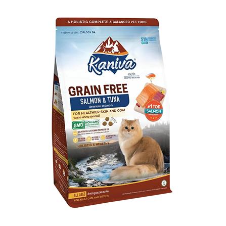 อาหารแมว KANIVA GRAIN FREE SALMON & TUNA 2.5 กก._0