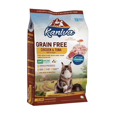 อาหารแมว KANIVA GRAIN FREE CHICKEN & TUNA 2.7 กก._0
