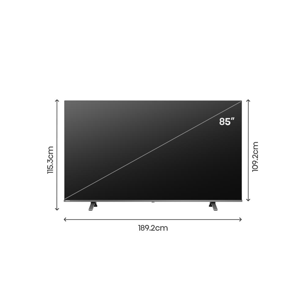 ทีวีคิวแอลอีดี 85 นิ้ว TOSHIBA (4K, QLED, GOOGLE TV) 85M450NP