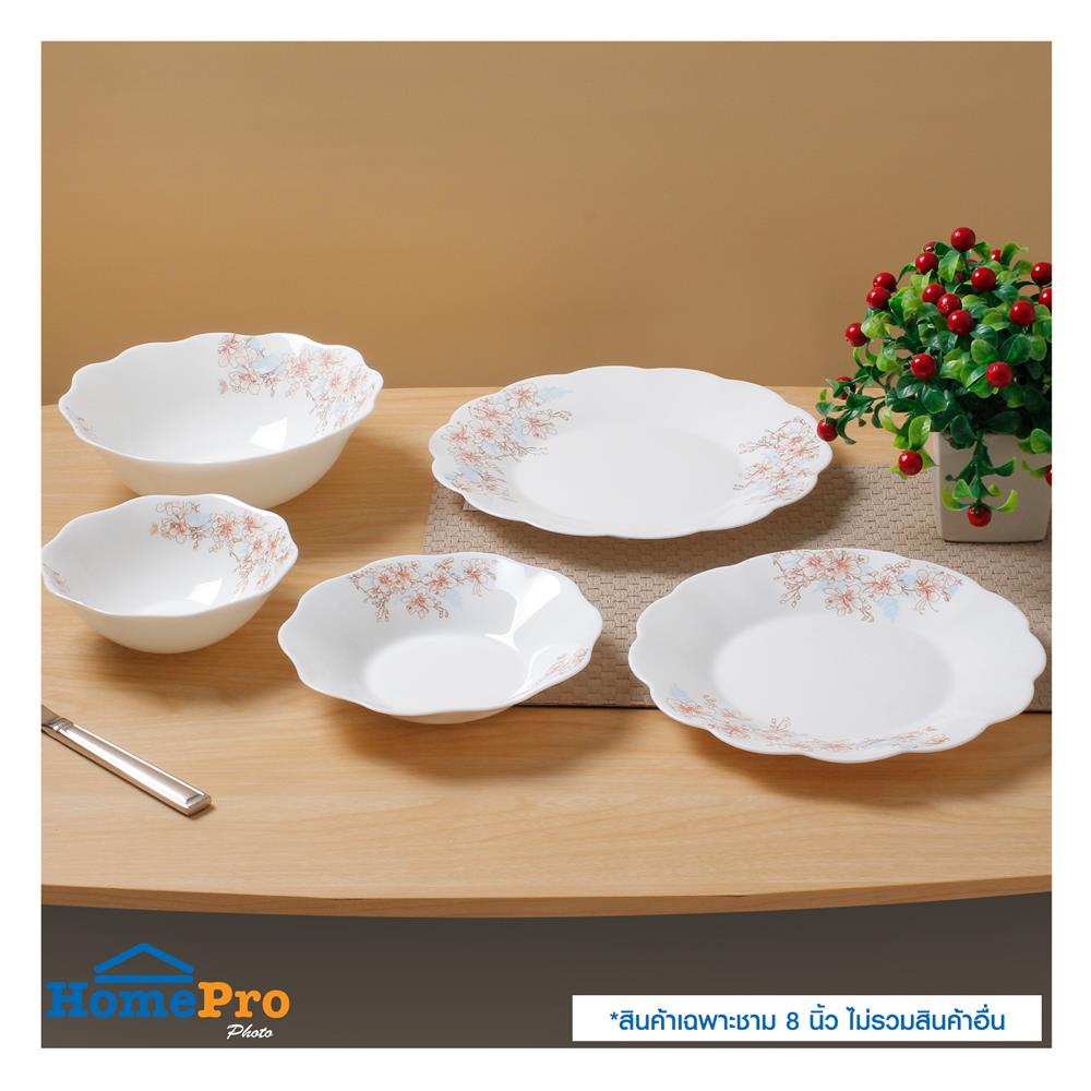 ชาม OPAL GLASS 8 นิ้ว KECH LALISA