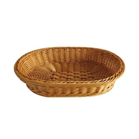 ตะกร้าหวายเทียมทรงรี KECH SIZE L 40x30x7 ซม._2