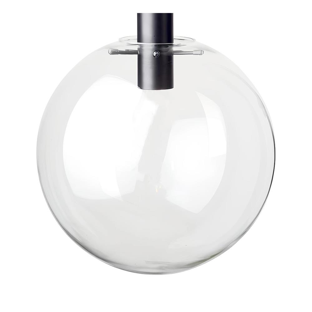 ไฟช่อ L&E 01-02787 สีดำ/ใส 1 หัว